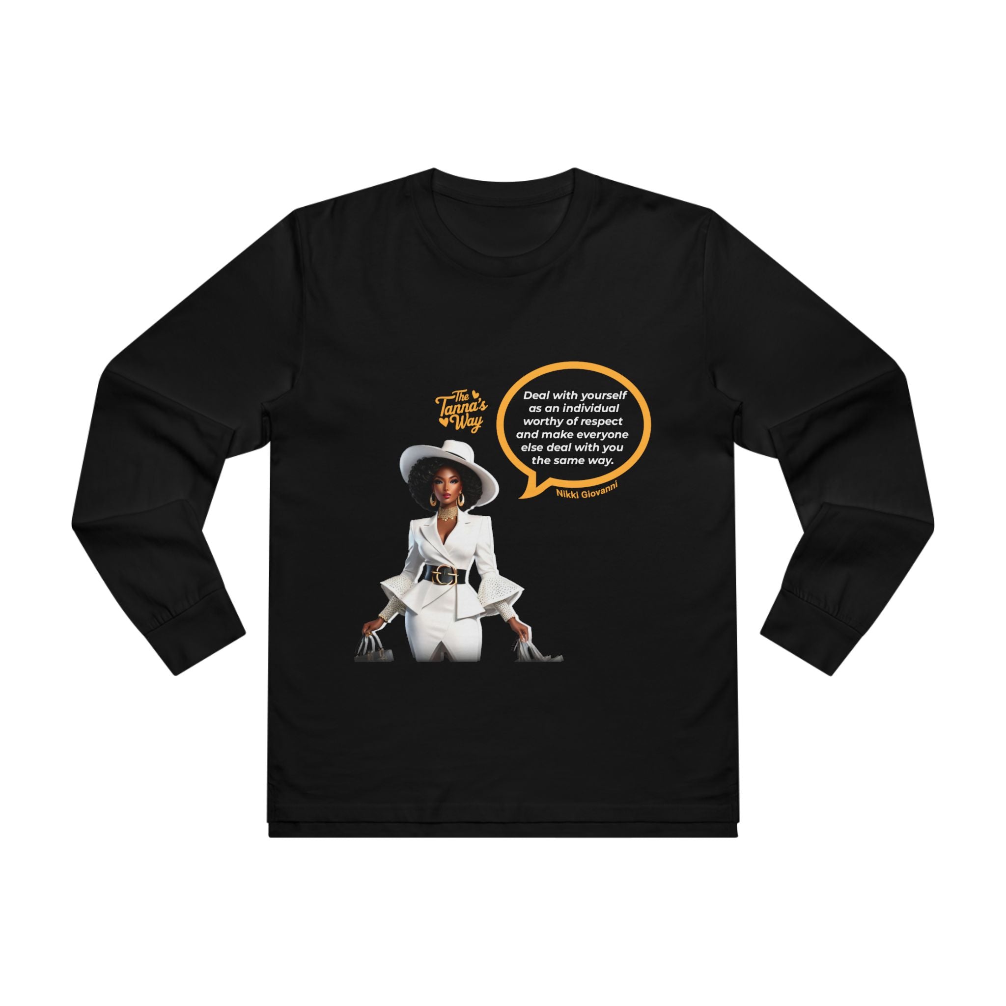 Nikki Giovanni | Men’s Base Longsleeve Tee